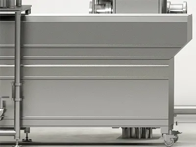 Extruder omkapping - RVS plaatwerk