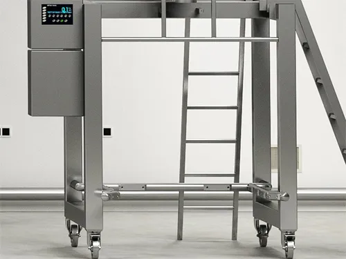 Frame trilzeef - constructie voor cleanroom